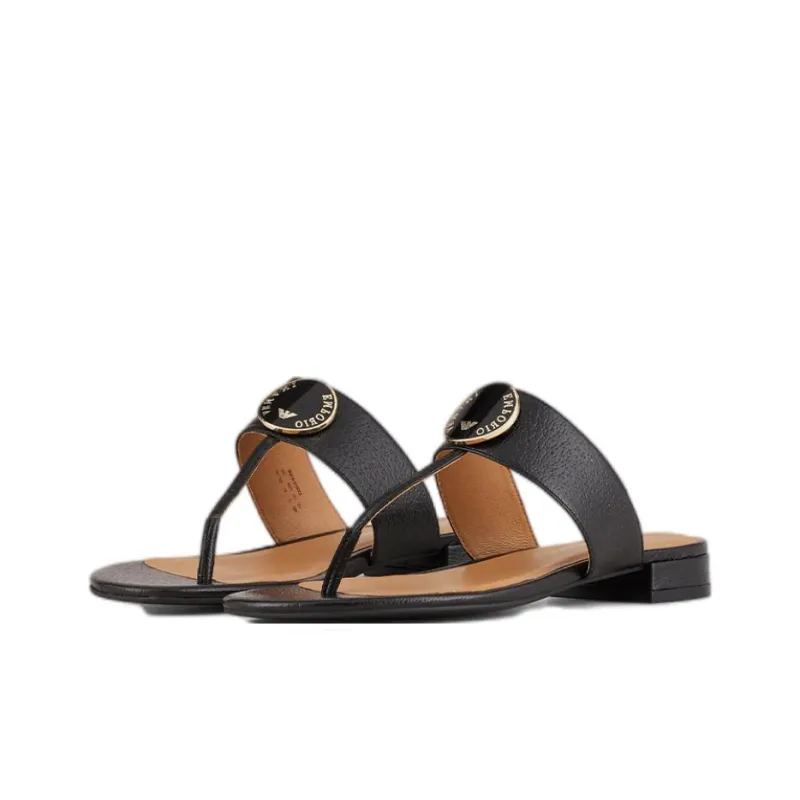 EMPORIO ARMANI Other Flip Flops Women's Black-3