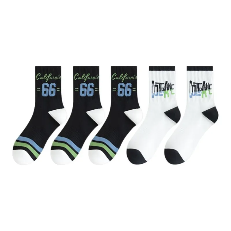 ROBINHOOD Mid Calf Socks Men's 5 Pack-7