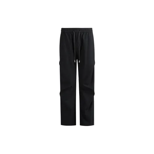 CHINISM Casual Pants Unisex Black