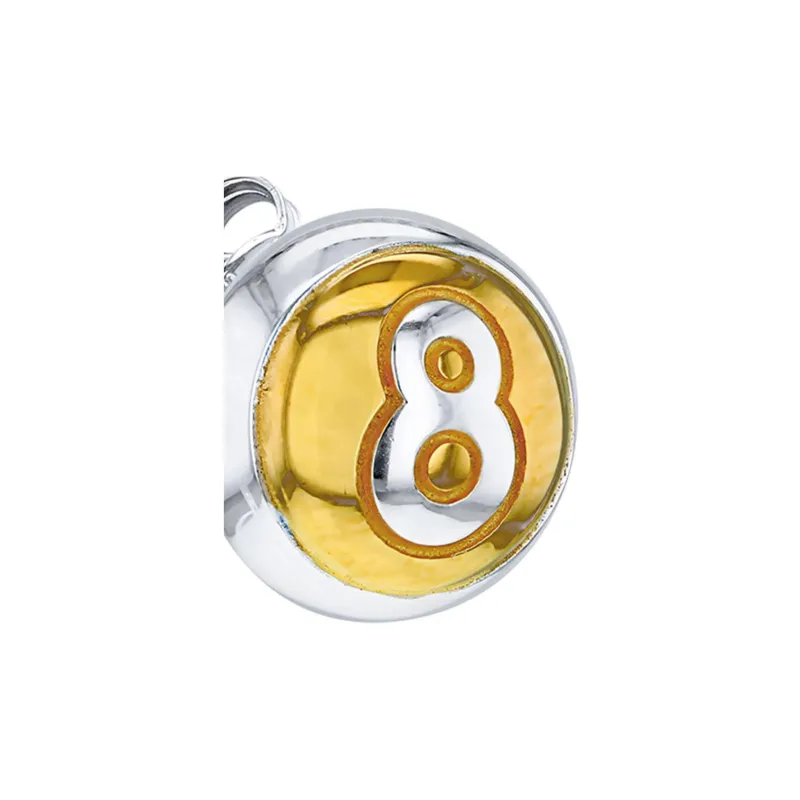 True Rocks Eight Ball Stud Earring-2