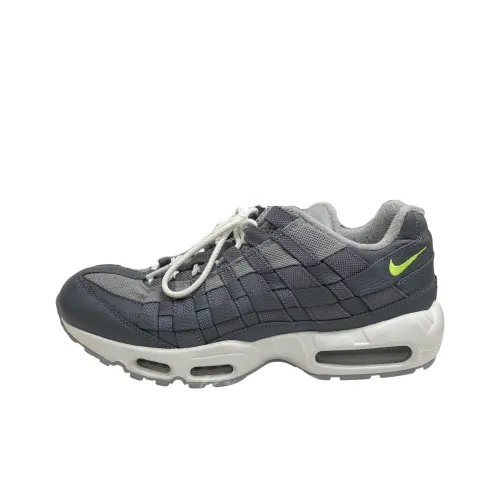 Nike Air Max 95 Running Shoes Men Low-Top Gray