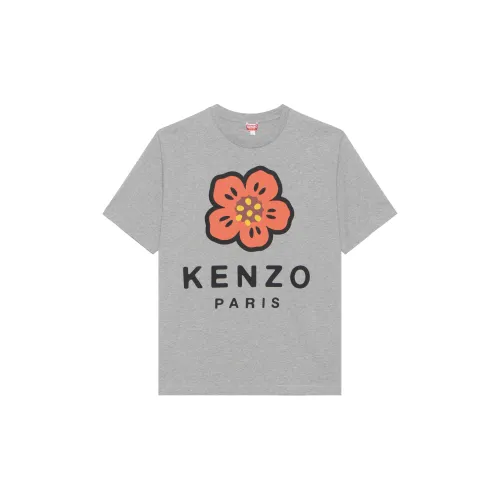 KENZO Boke Flower Series T-Shirts Men Pearl Gray