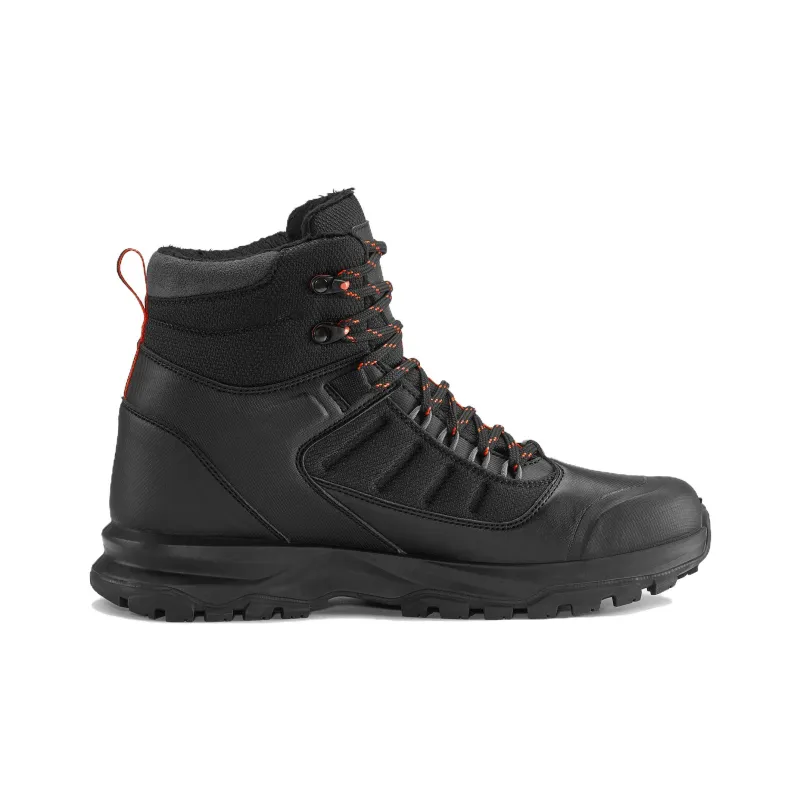 DECATHLON SH500 Wear Resistant And Water Resistant Mid Top Trekking Shoes Men's Black-1