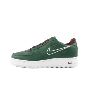 Nike Air Force 1 Anti-Slip Wear-Resistant Low-Top Skateboard Shoes Men's Green