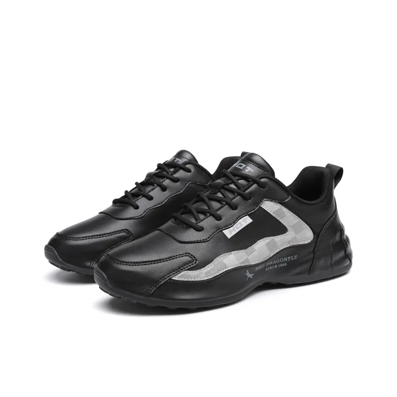 RED DRAGONFLY Height Increasing Abrasion Resistant Low Top Sole Protected Athletic Shoes Men's-11