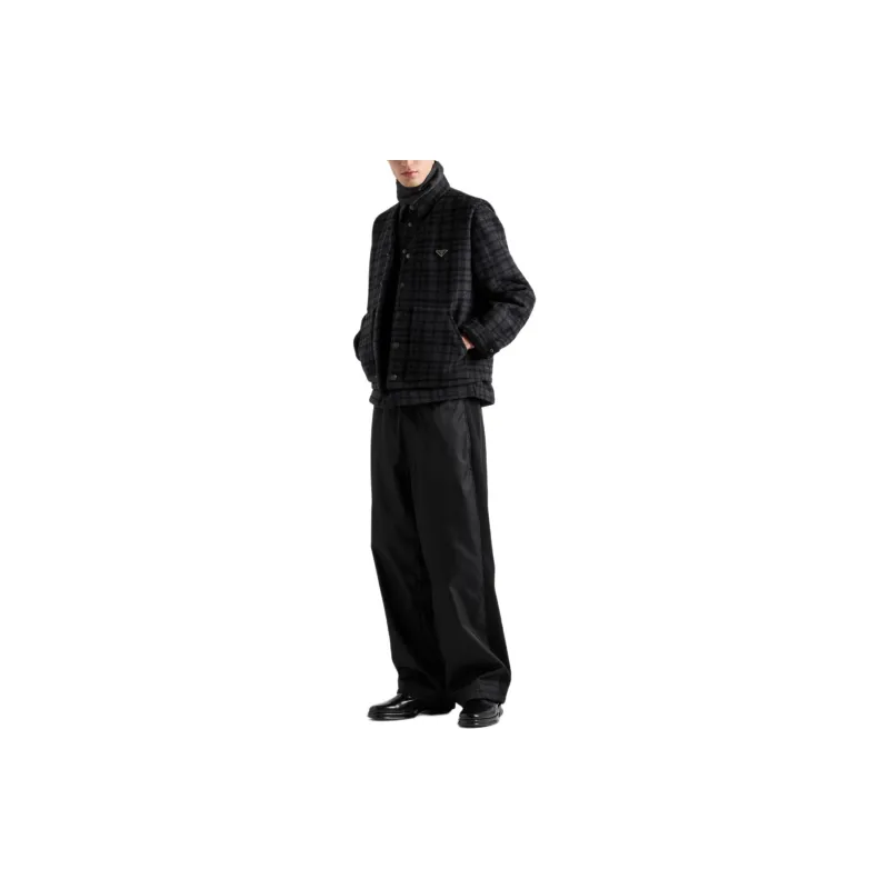 PRADA Plaid Wool Vest-3
