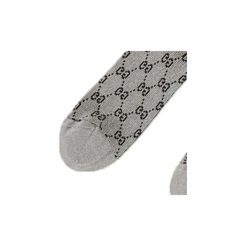 GUCCI Gg Monogram Ankle Socks Multi-5