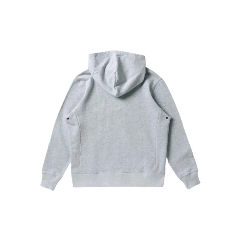 Converse CV ZIP UP HOODIE Sweatshirt Men's Heather Gray-1