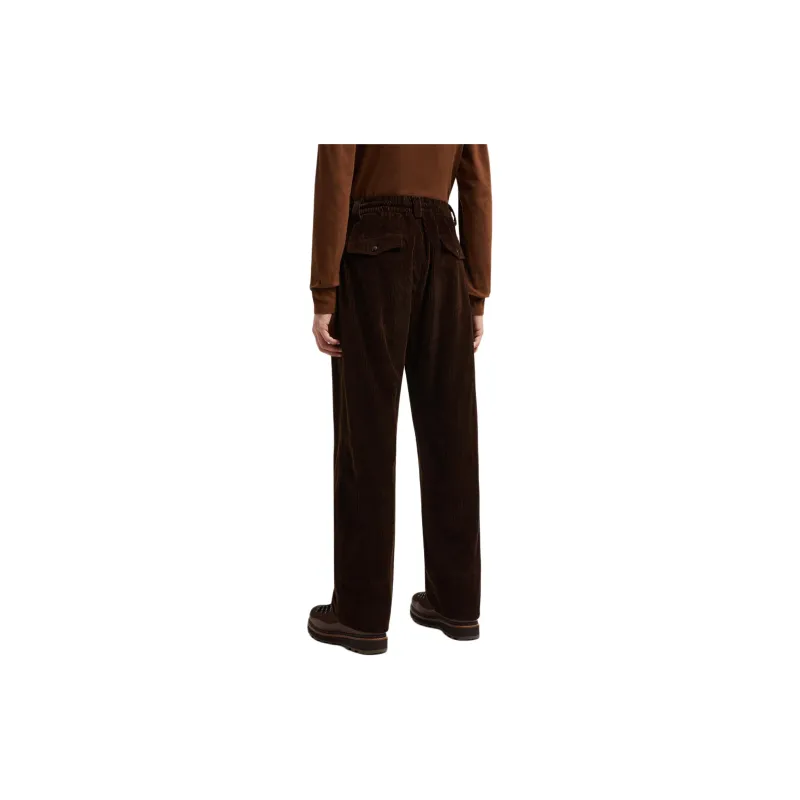 Moncler Casual Pants Men's Brown-2