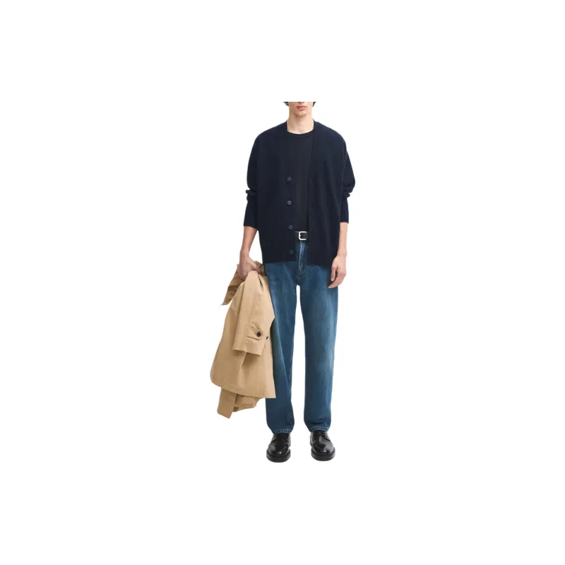 Massimo Dutti Cashmere Sweater Men's Blue-2