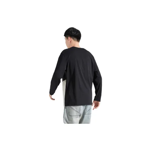 Tonlion Long-Sleeved T-Shirts Men's Black