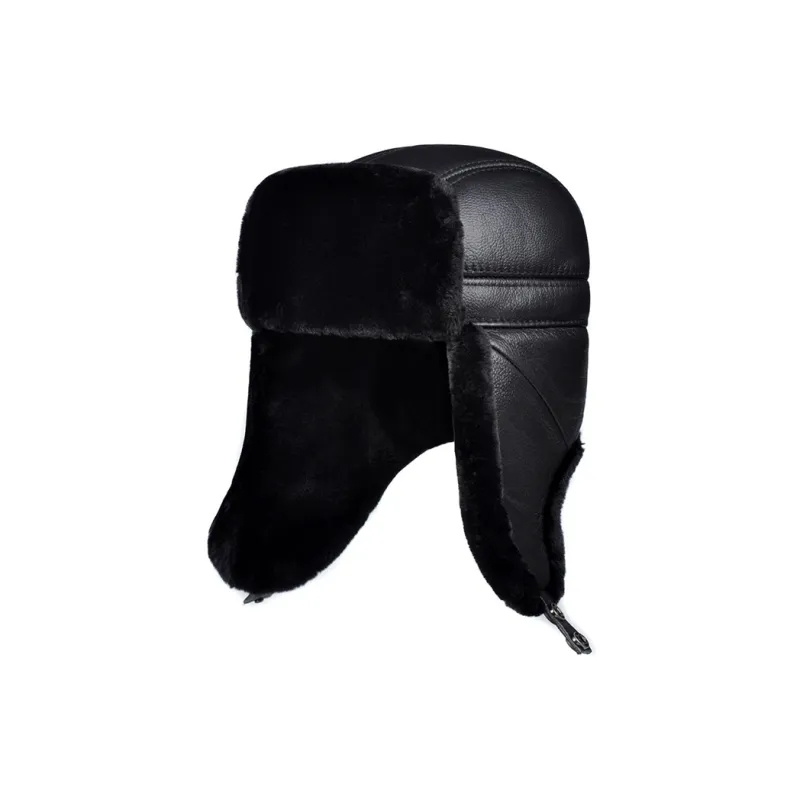 BANDICOOT Sheepskin Trapper Hats Men's-0