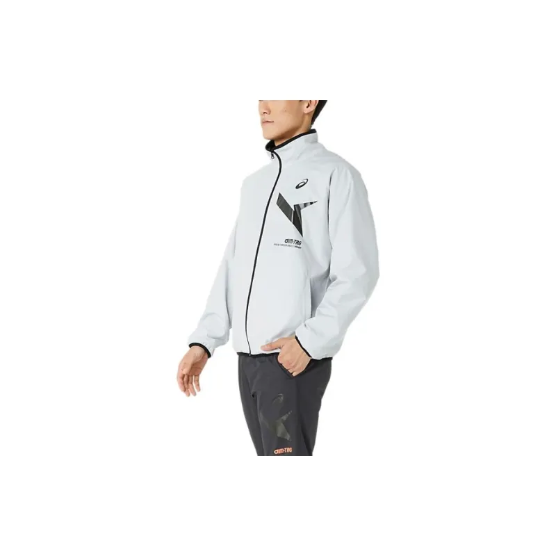 Asics AIM TRG BREAK THROUGH Jackets & Coats Unisex Concrete/Performance Black-2