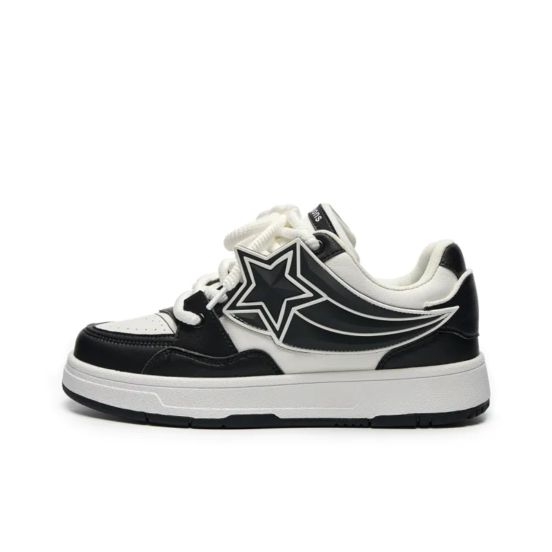 LAZY BONS Warm Anti-Slip And Wear-Resistant Height Increasing Low-Top Skateboard Shoes Unisex-6