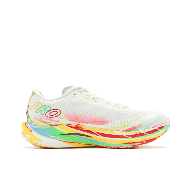 QIAODAN Strong Winds 2.0 PRO Running Shoes Men Low Top Jordan White E Commerce Red-2