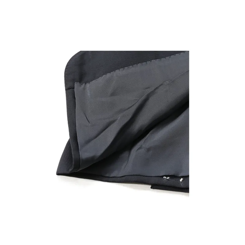 Zegna SS24 Business Suits Men's Black-9