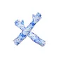 Half Finger Cooling Arm Sleeves — Camouflage Blue