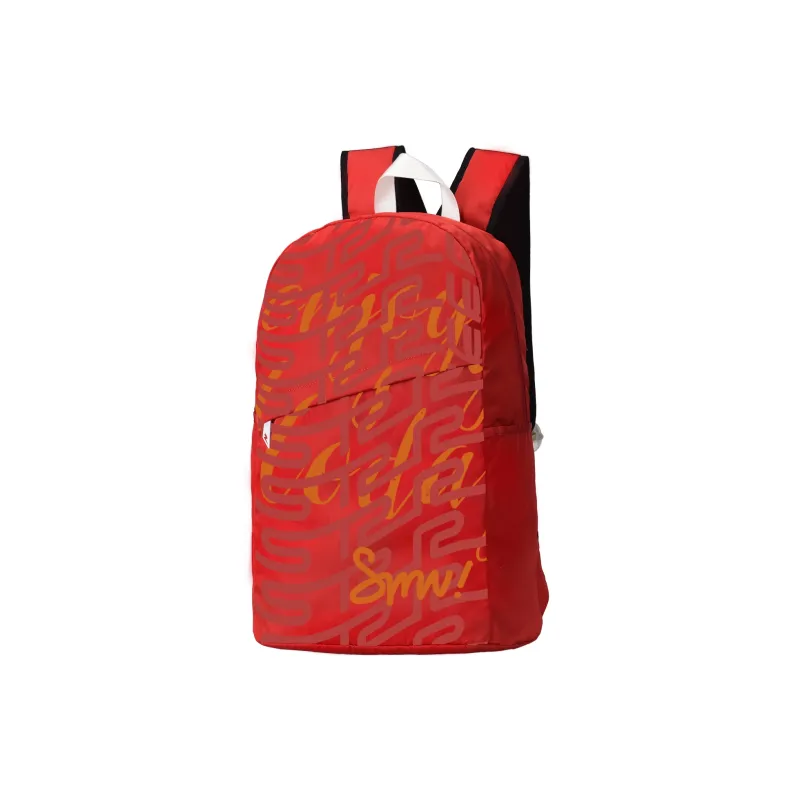 SRRW Polyester Backpack Regular Unisex Red-1