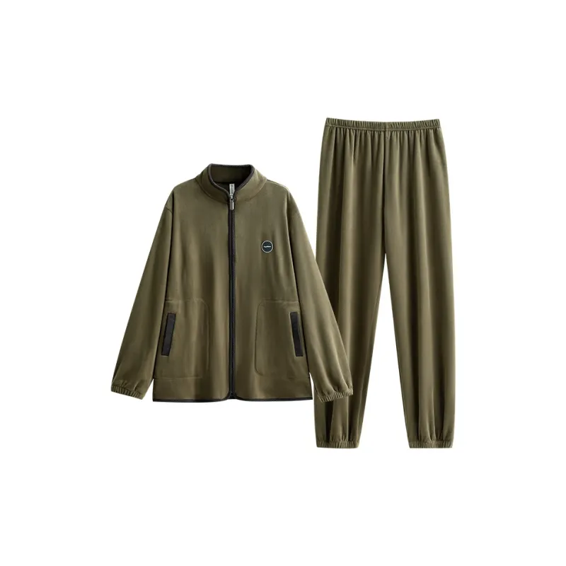 X-QINGE Men Pajama Sets-3