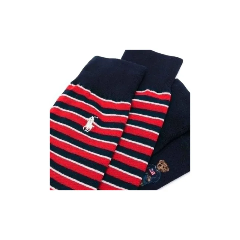 Polo Ralph Lauren Mid-Calf Socks Unisex 2 Pack-5