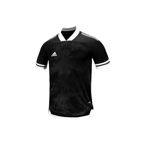 Adidas Gym T-Shirts Men Black/White