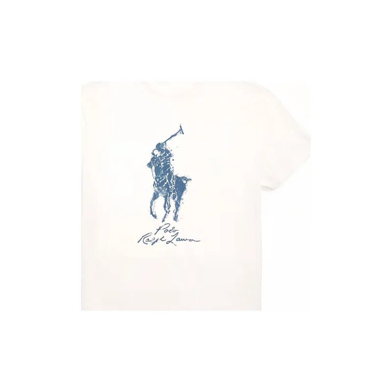 Polo Ralph Lauren SS24 T-Shirt Men's Nivis Island Ecru-5