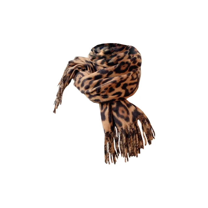 BEPOP Polyester Polyester Faux Cashmere Knit Scarves Women's-1