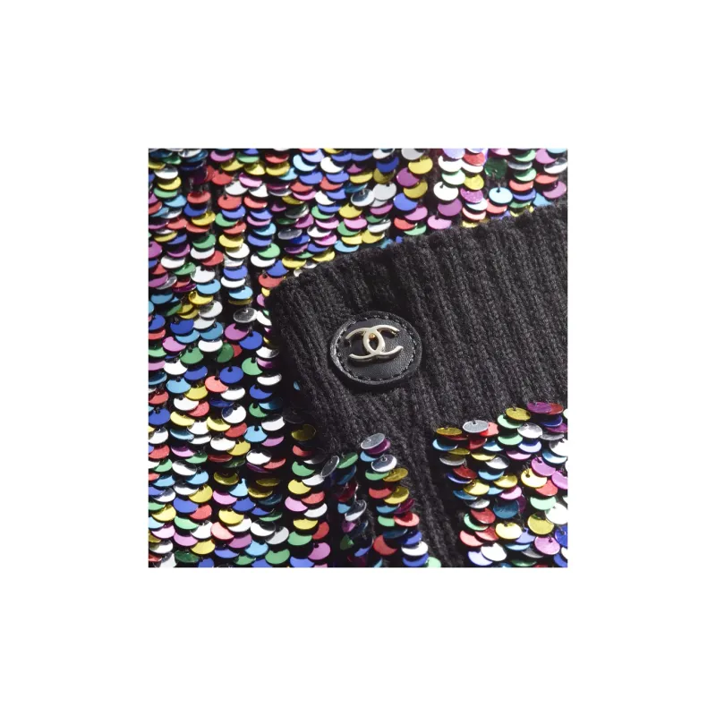 CHANEL 24C Mid-Calf Socks Women's Multicolor-3