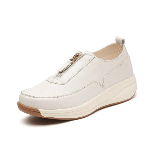 Reivanti Women's Casual Shoes 4cm Women's Beige