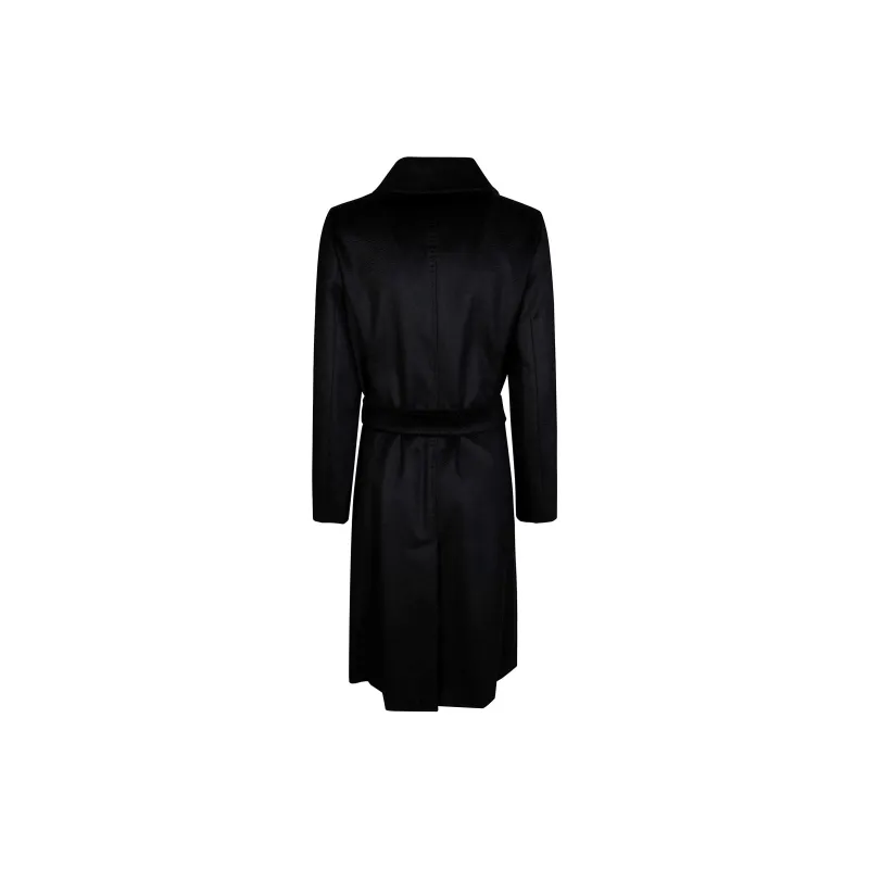 MaxMara Studio Trench Coat Women's Black-1