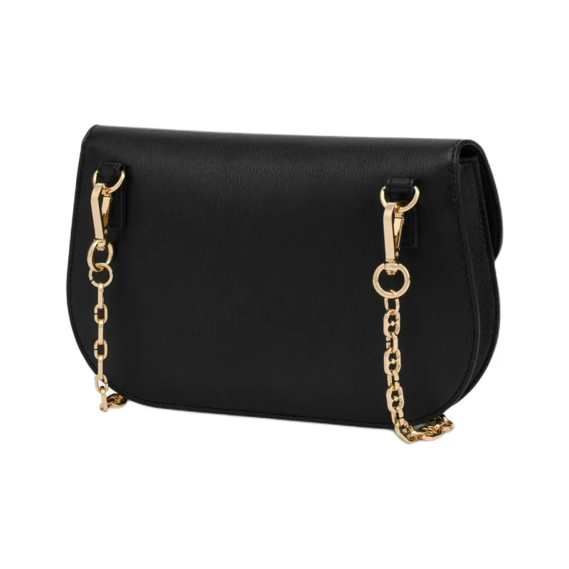 LOVE MOSCHINO Polyurethane Shoulder Bag Crossbody Bag Women's Black-1