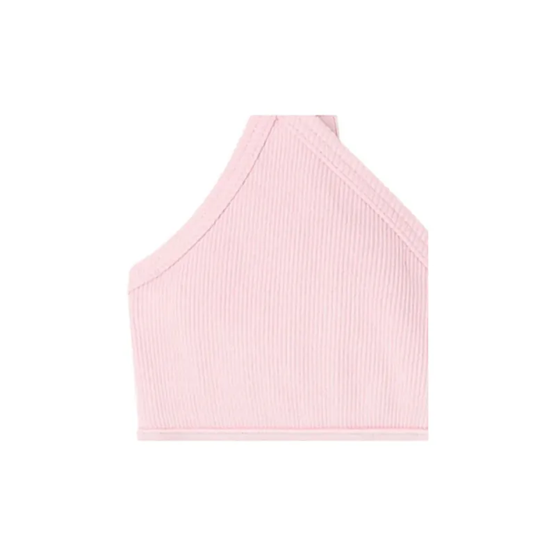 VERSACE Logo Patch V Neck Bra-1