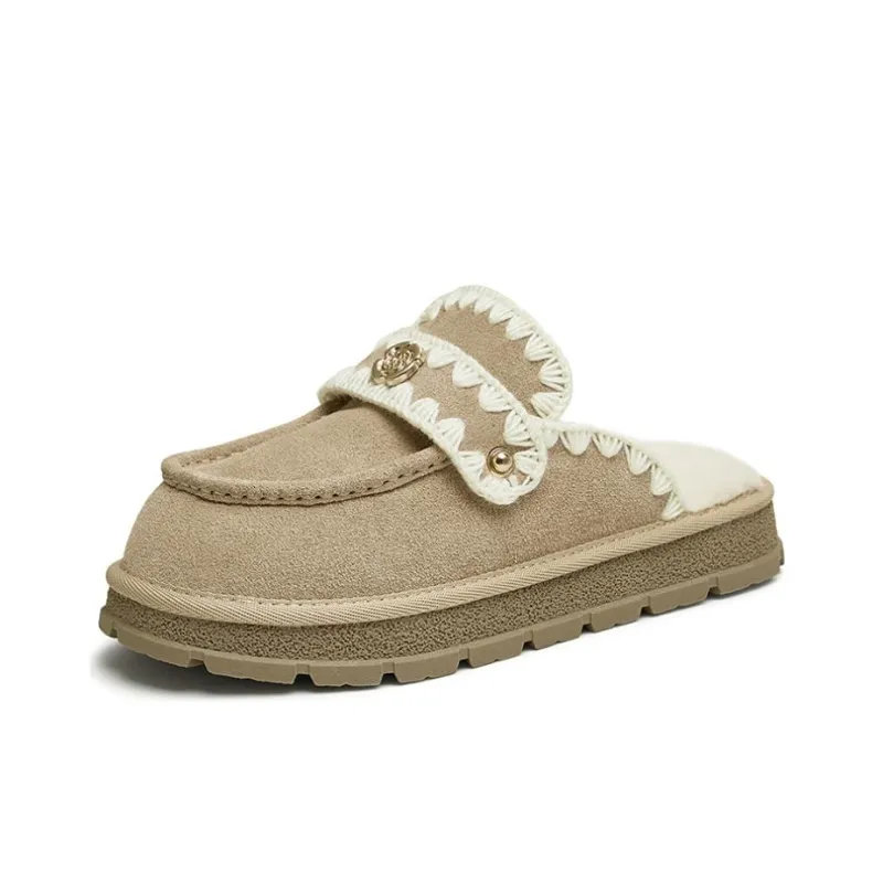 Tata Rubber Sole Abrasion-Resistant Wrap-toe Slippers Women's-1