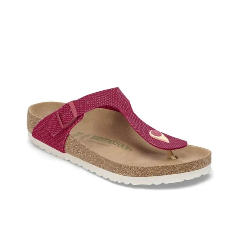 Birkenstock Gizeh EVA Quiet Odor-Resistant Flip Flops Unisex Red-3