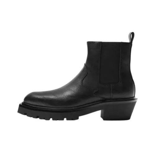 ZARA Chelsea Boots Men Black