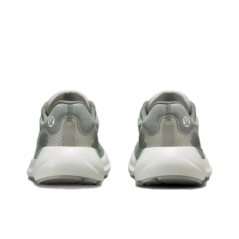 Lululemon Beyondfeel Cushioning, Wear Resistant Low Top Running Shoes Women's Gray Green-4