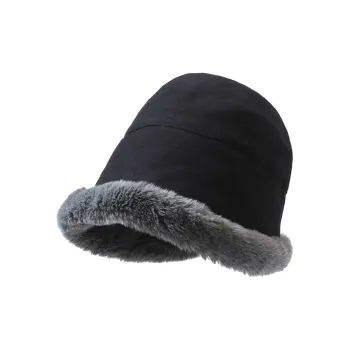 AAJF Lambswool Bucket Hats Women's