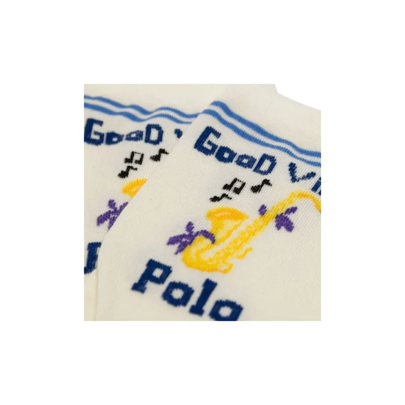 Polo Ralph Lauren Mid-Calf Socks Women's 2 Pack White-1
