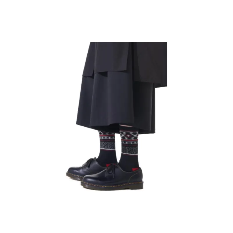 Yohji Yamamoto Unisex Knee high Socks-4