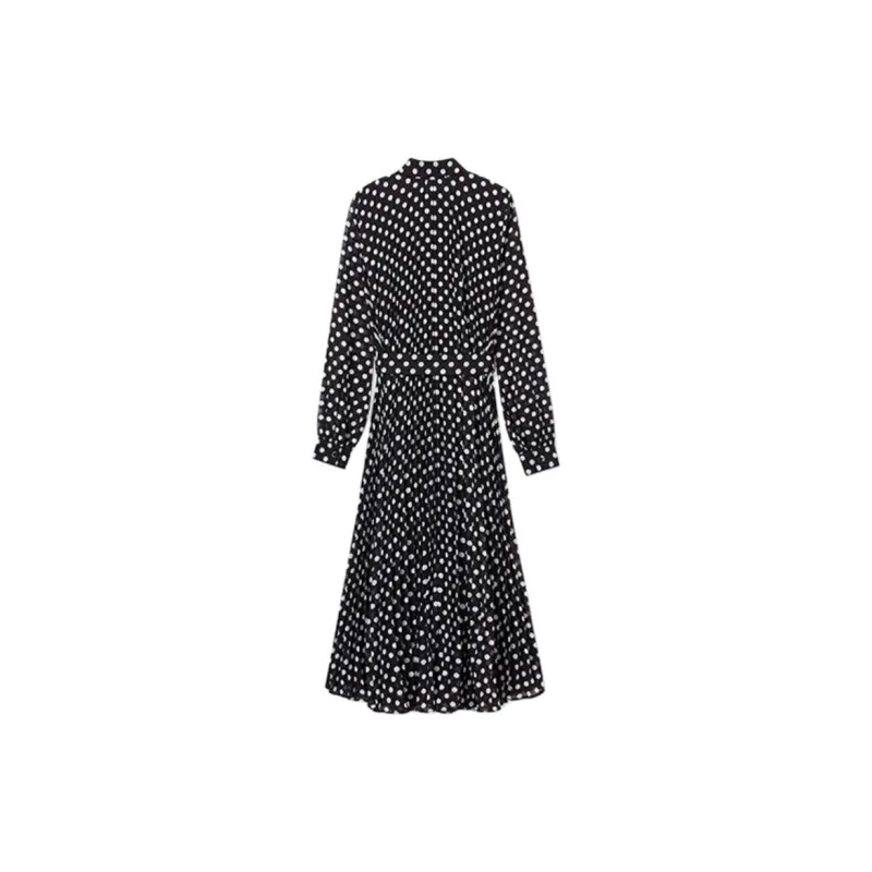 MICHAEL KORS Dot Georgette Shirtdress-1