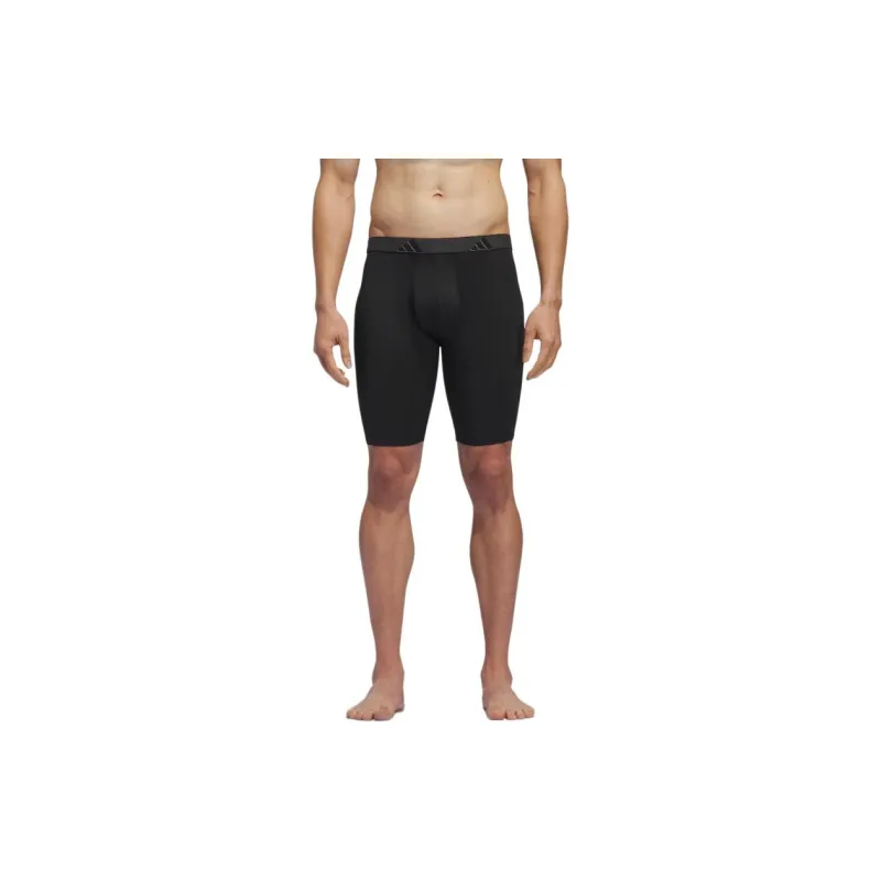 Adidas Free Shipping With AdiClub Microfiber Long Boxer Briefs 3-Pack-1