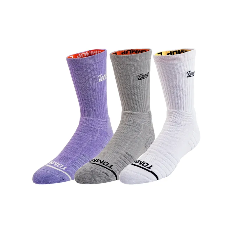 BKCXZICE Basketball Socks Unisex 3 Pack-29