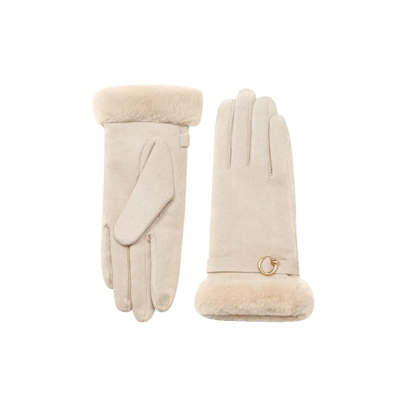 JIUMU Polyester Warm Gloves Women's-0