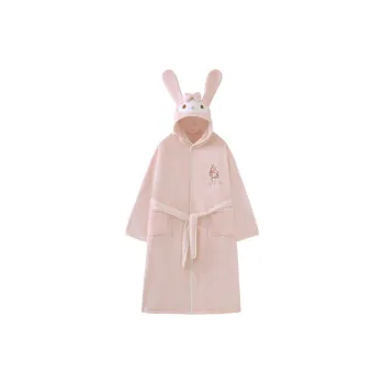 Maultiay Bath Robes Women's Pink