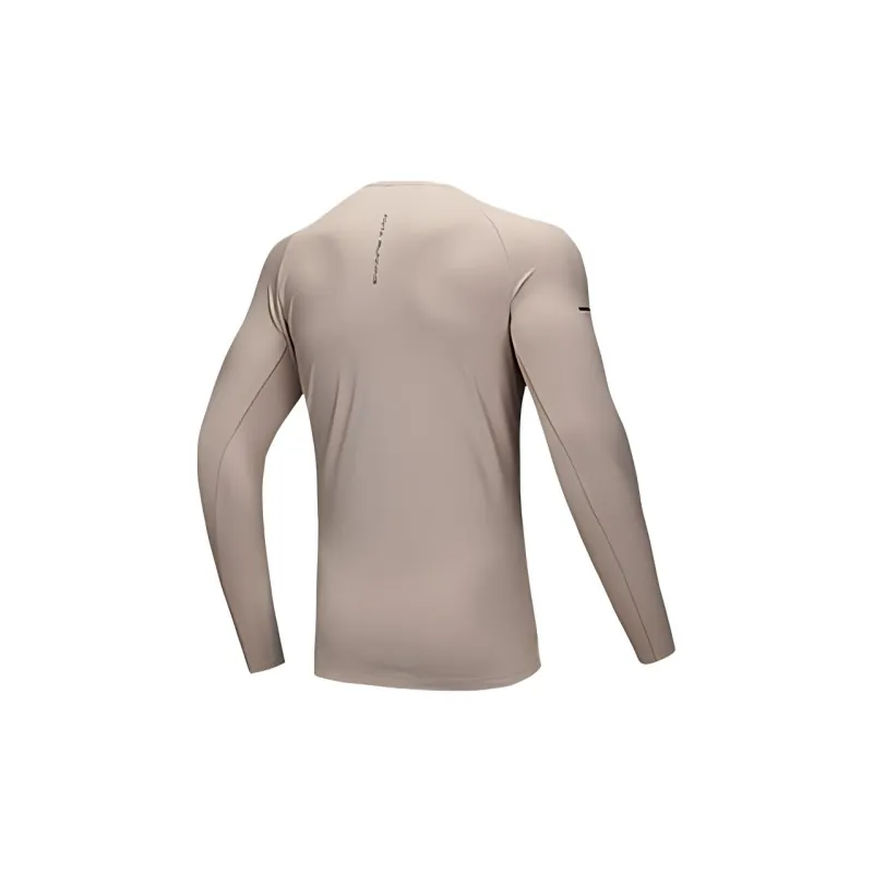 Anta Running Collection T Shirt Men's Champagne Khaki-1