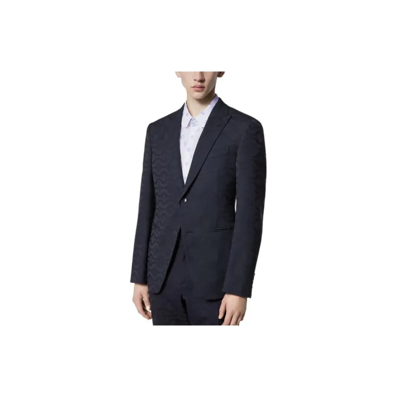 LOUIS VUITTON Single Breasted Wool Pont Neuf Cutaway Jacket-3