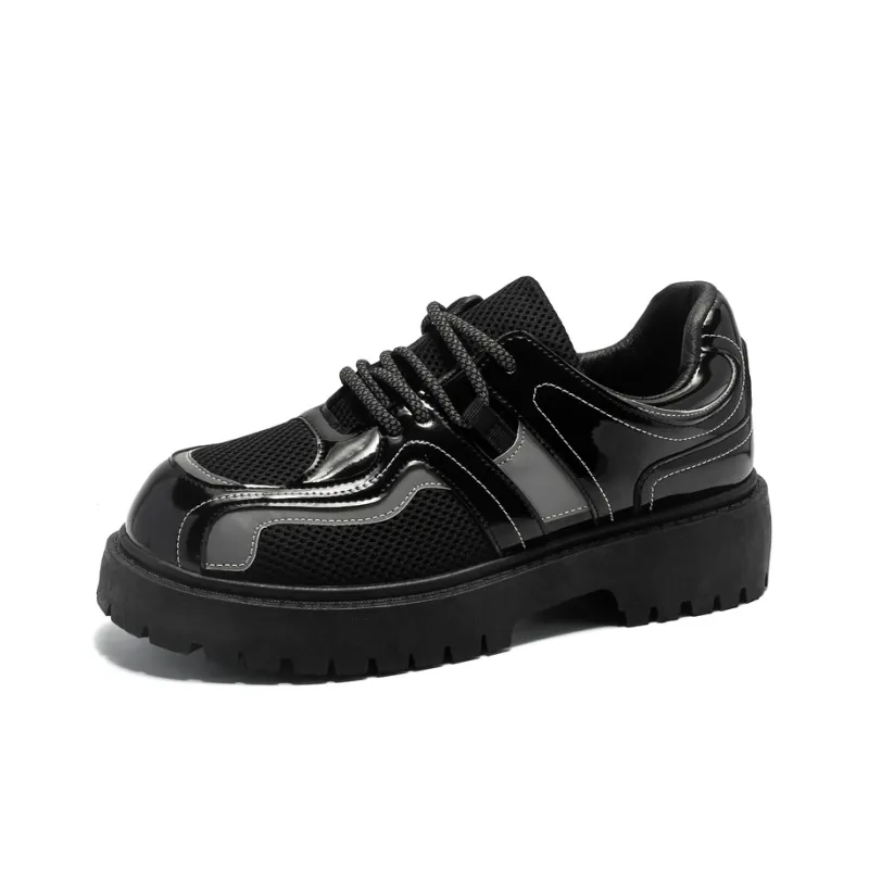 / Dress Shoes Unisex Low Top Black-26