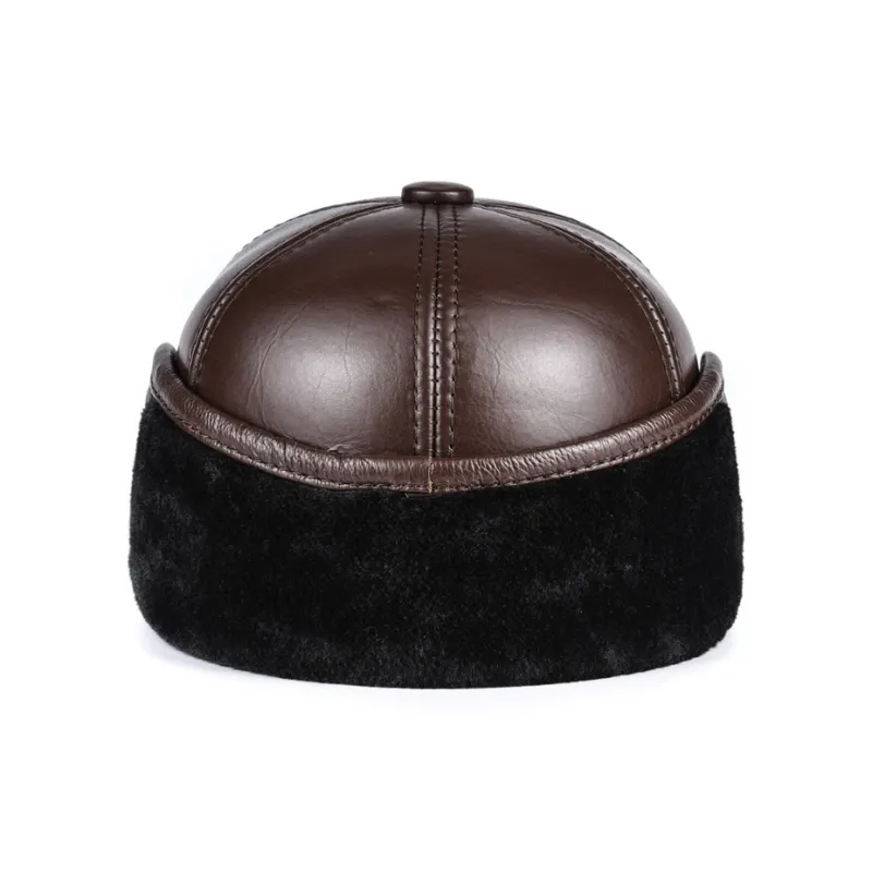 BANDICOOT Sheepskin Baseball Caps Men's-7