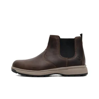 Timberland Short Chelsea Boots Men's Dark Brown