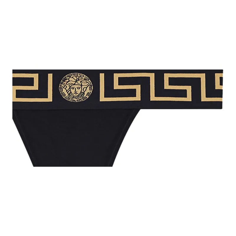 VERSACE Greca Border Thong-5